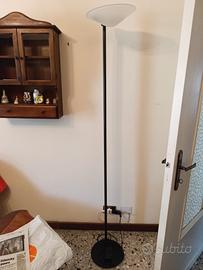 piantana luminosa in vetro artigianale 