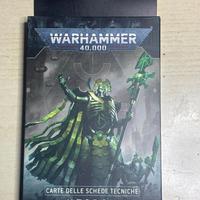 warhammer 40k 40000 Datasheet Cards necron