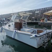 Barca semicabinato 6m