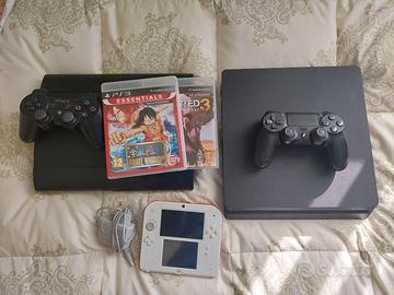 Playstation 1, 2 , 3  e 4 e nintendo 2ds vedi foto