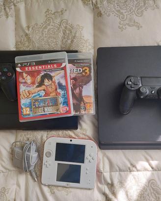 Playstation 1, 2 , 3  e 4 e nintendo 2ds vedi foto