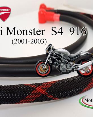Ducati Monster S4 916 (01-03) cavi maggiorati