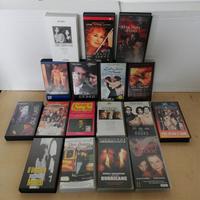 17 vhs film originali videocassette