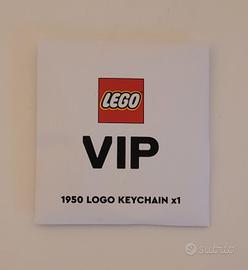 LEGO 1950 logo keychain VIP