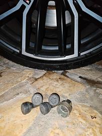 antifurto cerchi lega BMW
