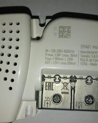 alimentatore tv da intero Televes