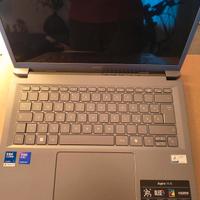 ACER 14 POLLICI OLED intel core ultra 7 256V NUOVO