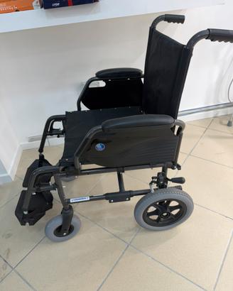 Sedia a Rotelle Pieghevole per Disabili e Anziani