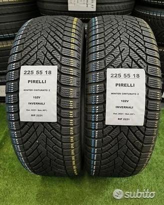 2 gomme 225 55 18 PIRELLI RIF2221