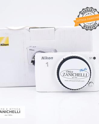 Nikon 1 S1 White Body Usato (G1005)