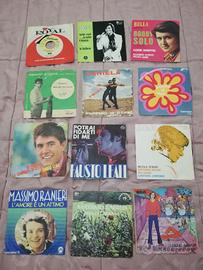 Collezione Cantanti Italiani 12 Dischi Vinile 45 