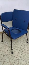 Comoda sedia WC per anziani
