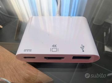 Adattatore 3-in-1 (USB-A, USB-C, AUX