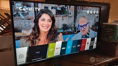 Smart tv LG 43UM6300PLB perfettamente funzionante 