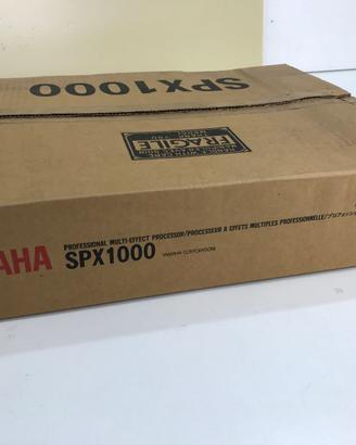imballo originale del riverbero Yamaha SPX1000