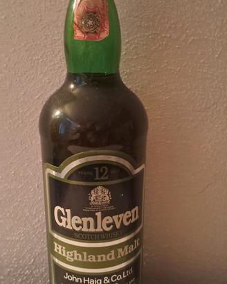 Glenleven 12 years Higland malt . John Haig co.