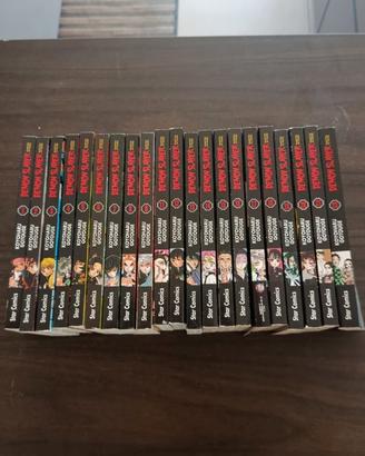 lotto stock fumetto manga demon slayer 21 numeri