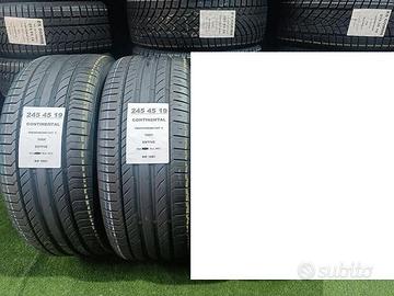 2 gomme 245 45 19 continental rif1921