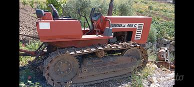 trattore cingolato 465c montagna