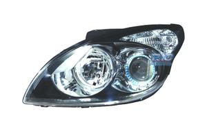 FANALE SINISTRO PER HYUNDAI I30 07-12 FONDO NERO E