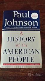 Libro in inglese. A history of the american people
