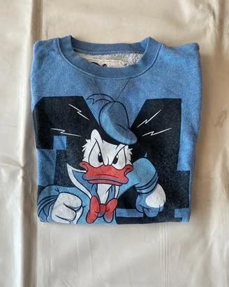 Felpa Disney Azzurra Bambino 11-12 Anni
