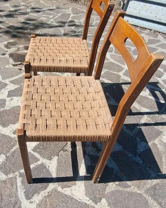2 sedie anni 80