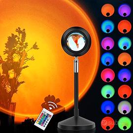 Lampada Sunset con Telecomando 4 Modalità