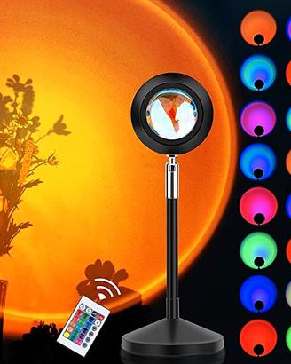 Lampada Sunset con Telecomando 4 Modalità