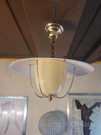 Lampada a sospensione anni'50 Stilnovo 