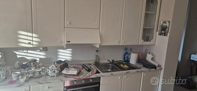 cucina Scavolini bianca laccato lucido anni 90 