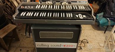 organo e amplificatore Leslie anni '60