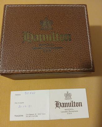 orologio cronografo automatico Hamilton