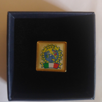 Spilla vespa club italia quadrata