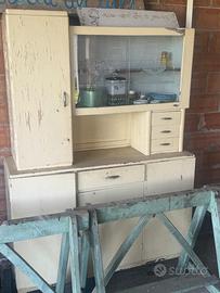 Credenza  laccata anni 50 vintage