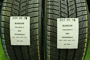 2 GOMME 225 40 18 BARUM INV RIF2540