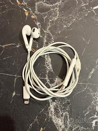 Cuffie Earpods Apple connettore lightning