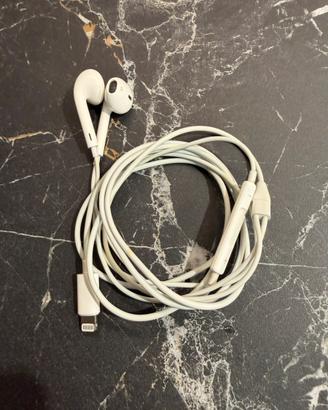 Cuffie Earpods Apple connettore lightning