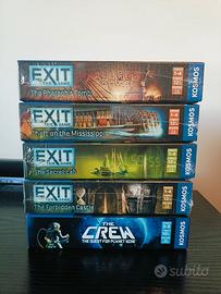 'EXIT' giochi sigillati e 'The Crew' - Inglese