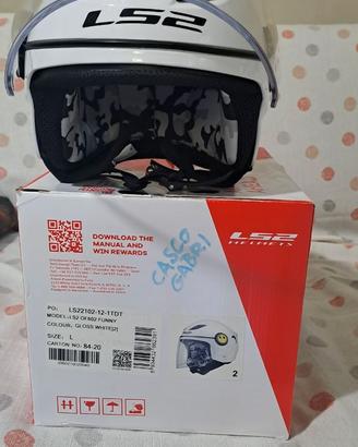 Casco moto bimbo
