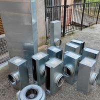 Canali raccordi climatizzazione nuovi