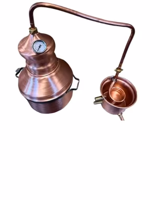 Alambicco distillatore da 5 litri, distillatore 