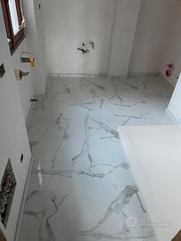 Piastrelle gres porcellanato effetto marmo