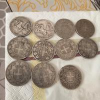 al migliore offerente 11monete d'argento reg
