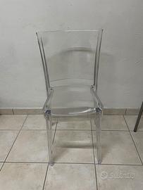 Sedie plexiglass