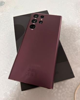 Samsung S22 ultra 128 gb color Burgundi