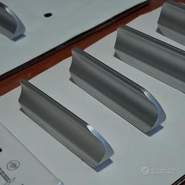 Manigliette alluminio anodizzato