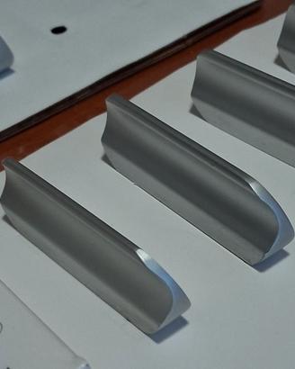 Manigliette alluminio anodizzato