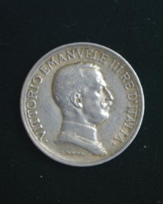1 lira 1917 Vittorio Emanuele III