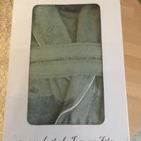 Accappatoio collo sciallato